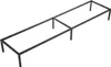 Regalbeine metall 134x29cm "mix n modul" schwarz - 5 five Produktbild-Vorschau 1
