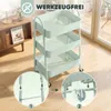 Sekey Rollwagen Küche 30 cm Breit Servierwagen Metall mit Produktbild-Vorschau 3