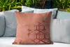 MuchoWow® Outdoor Kissen - Design - Rosa - Gold - 60x60 cm Produktbild-Vorschau 4