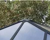 Palram - Canopia Aluminium Pavillon Palermo 3600 Anthrazit Produktbild-Vorschau 16