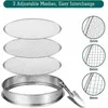 Gartensieb, 3-in-1-Erdsieb, Größen Ø 9 mm/6 mm/3 mm, Produktbild-Vorschau 3
