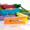 COM-FOUR® 120x Mini-Wäscheklammer und 50 m Juteseil - Produktbild-Vorschau 7