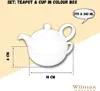 Ensemble théière et tasse Wilmax, 375 ml et 340 ml, Voir les images du produit 4