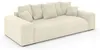 99rooms Emilia Bigsofa Cordstoff LINCOLN Creme Produktbild-Vorschau 4