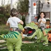 Aufblasbares Dinosaurier Kostüm, Aufblasbarer Dino Anzug Produktbild-Vorschau 7