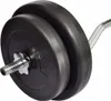 vidaXL Hantelset mit Curlstange und Hantelscheiben 30 kg Produktbild-Vorschau 2