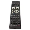 A black AV receiver remote control is shown from a top-down perspective against a white background. Podgląd zdjęcia produktu
