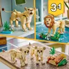 LEGO Creator 3-in-1 set: Wilde dieren - Majestueuze leeuw. Productafbeelding-voorbeeld 19