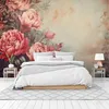 Muralo netkaná tapeta BLUMEN listy rostliny příroda vintage Náhled obrázku produktu 5