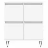vidaXL Sideboard Blanc 60x35x70 cm Bois composite Voir les images du produit 5