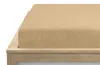 Froté prestieradlo béžové 90 x 200 cm Náhľad obrázku produktu 2