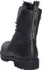 A black Panama Jack boot shown from the back. Voir les images du produit