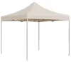 vidaXL Profi-Partyzelt Faltbar Aluminium 2x2 m Creme Produktbild-Vorschau 6