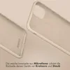 Accezz Liquid Silikoncase iPhone 12 (Pro) - Stone Produktbild-Vorschau 7