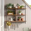 Bestier105,5cm Industrie-Regal Wandmontiertes 3-stufiges Produktbild-Vorschau 4