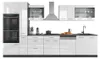 Küchenzeile Vicco R-Line Weiß Hochglanz/Anthrazit 350 cm Produktbild-Vorschau 7