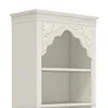 YITAHOME Bücherregal Schnitzdesign, 60x30x140cm, 4 Ebenen Produktbild-Vorschau 5