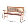 Panca da giardino VEVOR panca da patio in legno, 127 cm Anteprima dell’immagine prodotto 8