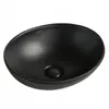 Lavabo da appoggio in Vetroceramica nero opaco 41x33 Anteprima dell’immagine prodotto 1
