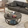 A living room scene featuring a coffee table with decorative items and a sofa in the background. Produktbild-Vorschau