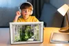 MuchoWow® Laptop Aufkleber Sticker Cover Blauer Regen - Produktbild-Vorschau 3