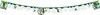 Girlande, Banner „Happy Birthday Minecraft“ 230 cm Produktbild-Vorschau 2