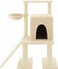 vidaXL Graffiatoio in sisal Grigio chiaro 96,5 cm Anteprima dell’immagine prodotto 11