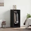 vidaXL Armoire avec étagère noir aspect chêne 41 x 48 x 102 Voir les images du produit 3