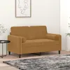 vidaXL Cuscino decorativo 2 pz. Marrone Ø15x50 cm Velluto Anteprima dell’immagine prodotto 2