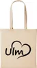 Huuraa Baumwollbeutel Ulm Geschenk Einkaufstasche Natural Produktbild-Vorschau 1