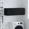 vidaXL Nástěnná skříňka vzhled černého dubu 100 x 36,5 x 35 Náhled obrázku produktu 2