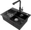 CECIPA MAX Küchenspüle, Anthrazitton, 60 x 45 cm + Produktbild-Vorschau 1
