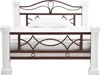 Bett Byzanz 200x200 Massivholz weiß Produktbild-Vorschau 7
