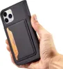 Magnetické puzdro na karty Puzdro pre Iphone 12Pro Black Náhľad obrázku produktu 13