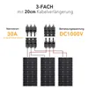 enjoy solar® Solarstecker 3-fach mit 20 cm Produktbild-Vorschau 3