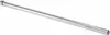 A long, thin, silver-colored metal rod, likely a shower extension, is shown against a white background. Produktbild-Vorschau