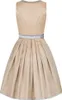 Dirndl Millefoglie 60cm Länge beige 42 Produktbild-Vorschau 2