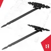 KOTARBAU® 2 St. T Scharniere schwarz L: 400 mm Kreuzgehänge Produktbild-Vorschau 6