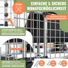 LovPet® Hundegitter Auto, Autoschutzgitter Trenngitter Produktbild-Vorschau 3