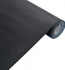vidaXL Möbelaufkleber Selbstklebend Mattschwarz 90x500 cm Produktbild-Vorschau 6
