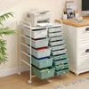Chariot de rangement COSTWAY avec 12 tiroirs empilables, Voir les images du produit 2