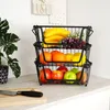 Vilde | Obstkörbe 3er Set - 32x20x13,5 cm - Metall Produktbild-Vorschau 10