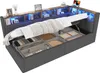 Dagbed met LED-verlichting bedienbaar via app en Productafbeelding-voorbeeld 10