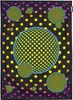 PSYWORK Schwarzlicht Stoffposter Neon "Dots Bubble Balls", Produktbild-Vorschau 1