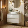 Meuble de salle de bain suspendu ONE, finition laquée haute Voir les images du produit 3
