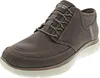 A single brown Skechers slip-in boot is shown against a white background. Náhled obrázku produktu