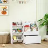 AIYAPLAY Kinderrek, kinderboekenrek met 6 uitneembare Productafbeelding-voorbeeld 2