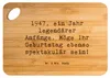 Mr. & Mrs. Panda Schneidebrett Spruch 1947 Geburtstag - Produktbild-Vorschau 1