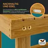 CASARIA® Scarpiera con Seduta in Legno Capacità 160 kg Anteprima dell’immagine prodotto 4
