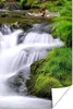 MuchoWow® Poster Wasser - Natur - Wasserfall 120x180 cm - Produktbild-Vorschau 1